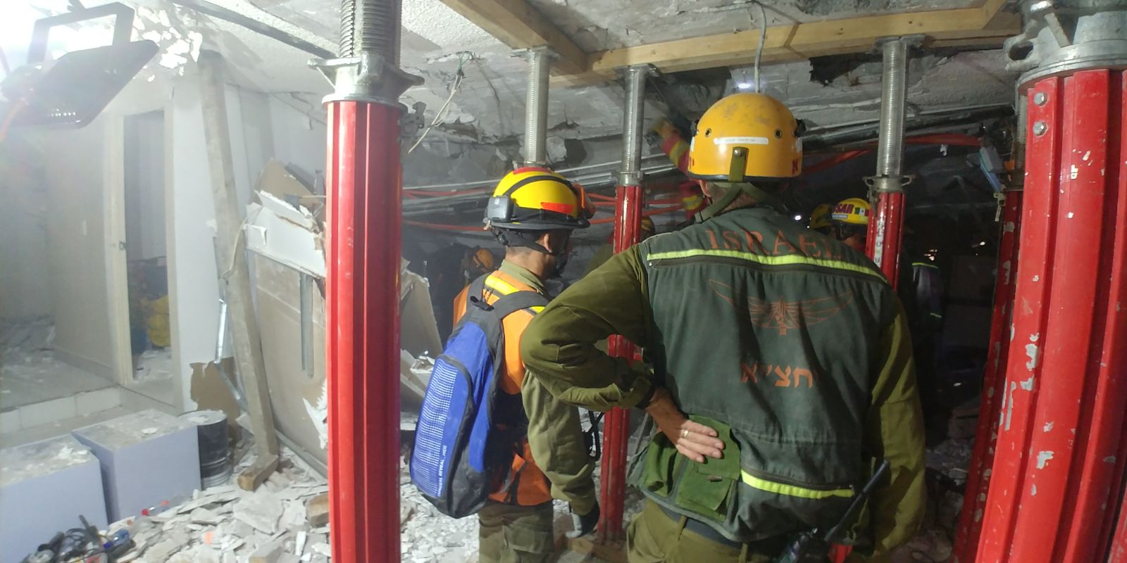 הציוד של עמיסל בפעילות במקסיקו