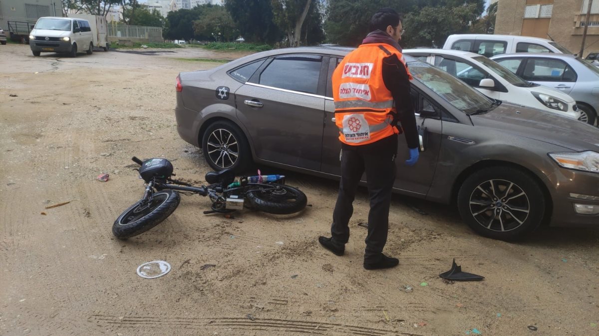 צילום: דוברות איחוד הצלה (הרכב שבתמונה אינו קשור לאירוע - מדובר ברכב חונה תמים)